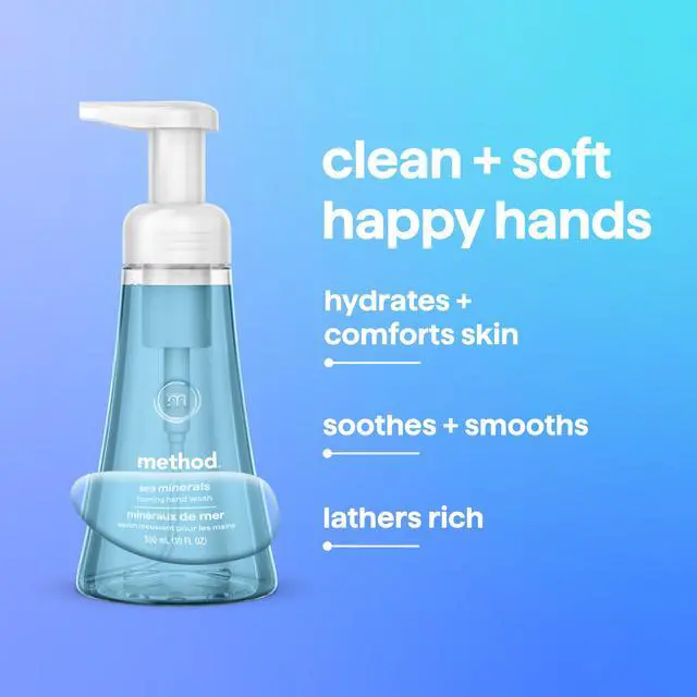 Alt view image 4 of 6 - Method Foaming Hand Wash, Sea Minerals 10Fl Oz