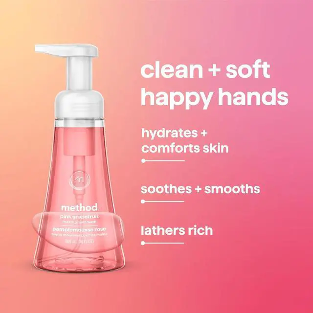 Alt view image 6 of 7 - Method Foaming Hand Wash, Pink Grapefruit, 10 fl oz