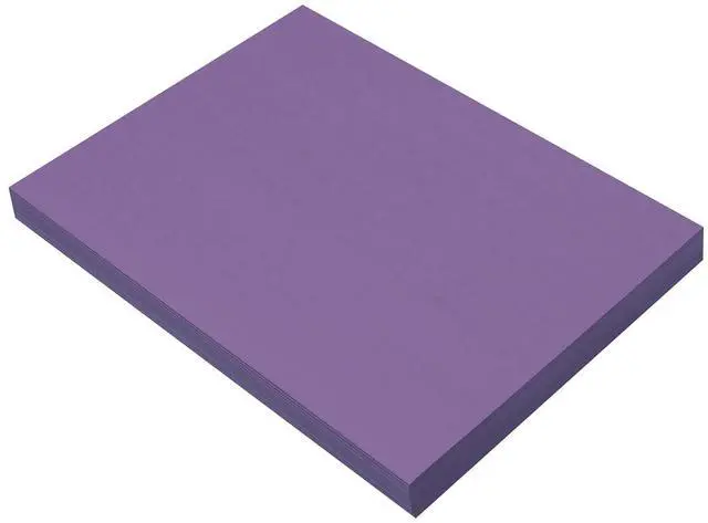 Main image of Prang Construction Paper, Medium Weight, 9 x 12 Inches, Violet, Pack of 100