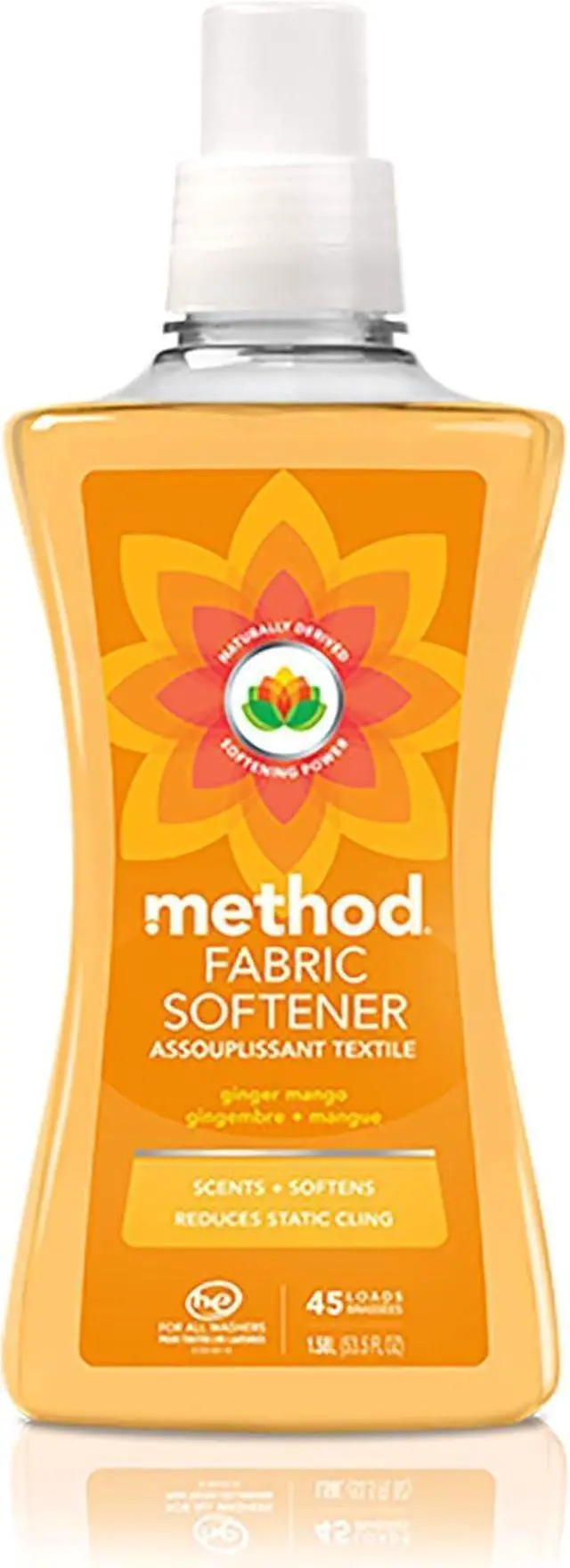 Main image of Method Fabric Softener, Ginger Mango, 53.5Ounces, 45Loads