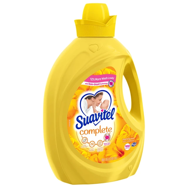 Alt view image 4 of 5 - Suavitel Complete Liquid Fabric Softener, Morning Sun Scent, 100 Fl Oz