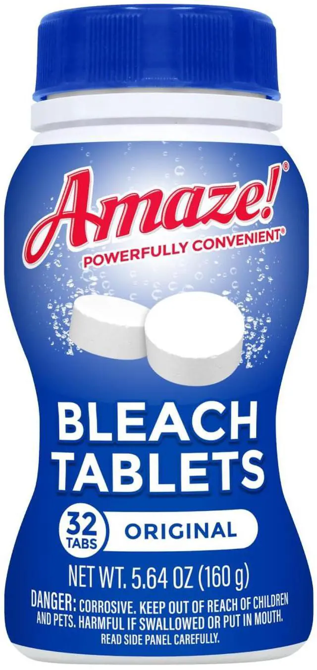 Main image of AMAZE Ultra Concentrated Bleach Tablets, Original Scent, 32 Tablets