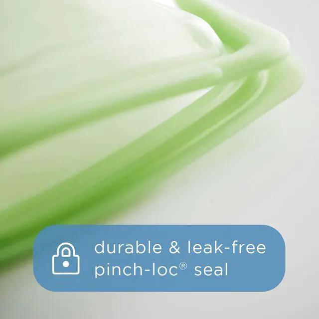 Alt view image 4 of 6 - Stasher Premium Reusable Silicone Food Storage Snack Bag, Clear, 12 oz