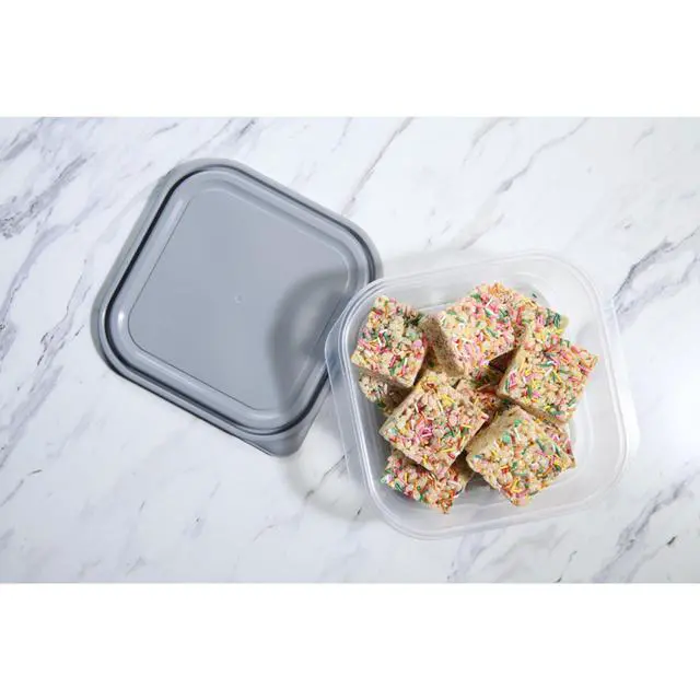 Alt view image 7 of 7 - GoodCook EveryWare Extra Large Square Food Storage Container, 2-Pack, BPA Free