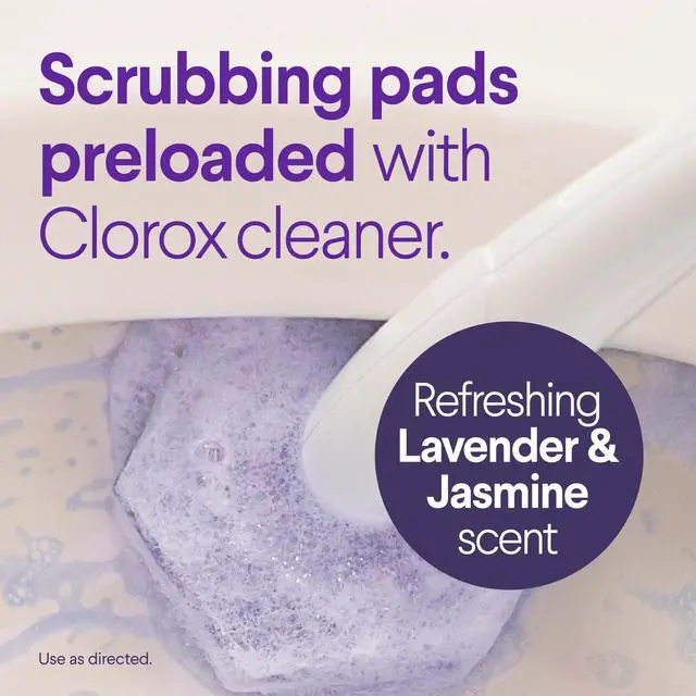 Alt view image 6 of 6 - Clorox Scentiva ToiletWand Refills Lavender and Jasmine, 10 Count