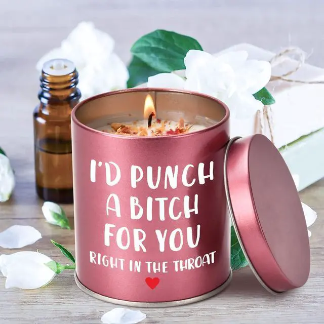Alt view image 2 of 7 - Funny Scented Candle Gift for Women Sister Christmas Birthday