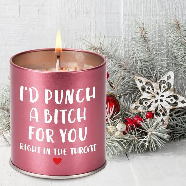 Alt view image 3 of 7 - Funny Scented Candle Gift for Women Sister Christmas Birthday