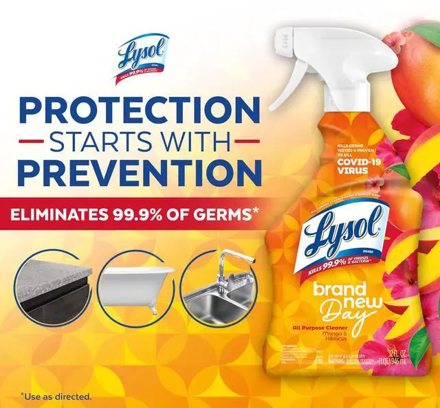 Alt view image 5 of 6 - Lysol Foaming Bathroom Cleaner & Disinfectant Spray, Mango Scent, 32oz