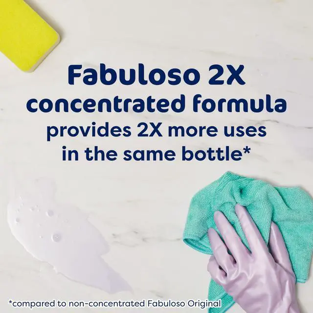 Alt view image 4 of 7 - Fabuloso 2X All-Purpose Cleaner Lavender Scent 56fl oz