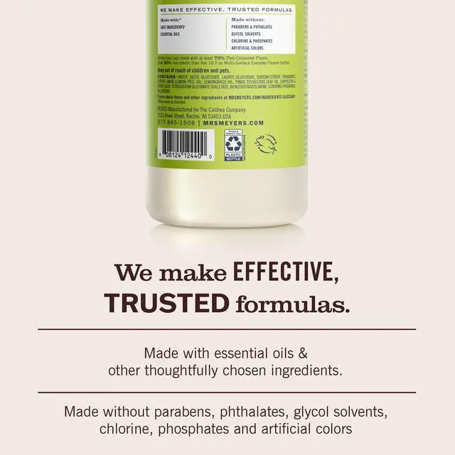 Alt view image 4 of 6 - Mrs. Meyer's Clean Day Multi-Surface Concentrate, Lemon Verbena, 32 fl oz