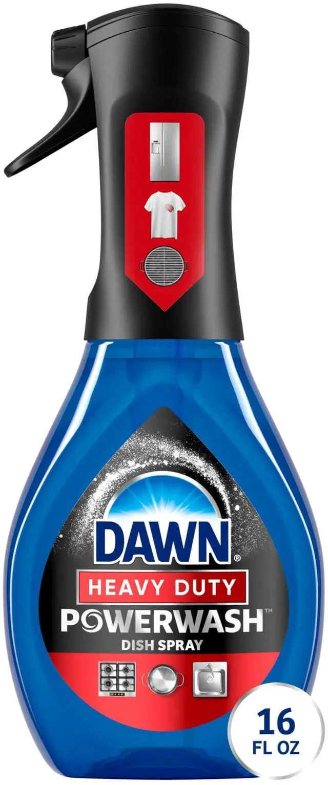 Main image of Dawn Powerwash Heavy Duty Dish Spray, All-Purpose Cleaner and Degreaser, 16oz Spray Bottle