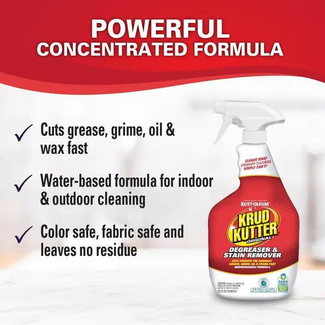 Alt view image 6 of 6 - Krud Kutter Original Cleaner Degreaser Spray, 32 oz
