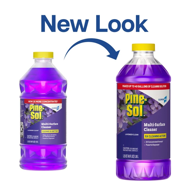 Alt view image 3 of 7 - CloroxPro Pine-Sol Multi-Surface Cleaner, Lavender Clean, 40 fl oz (Package May Vary)