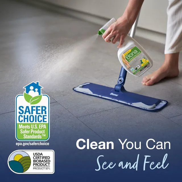 Alt view image 2 of 6 - 32fl oz Bona Multi-Surface Floor Cleaner Spray - Lemon Mint Scent