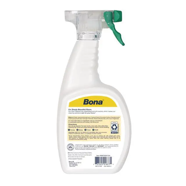 Alt view image 4 of 6 - 32fl oz Bona Multi-Surface Floor Cleaner Spray - Lemon Mint Scent