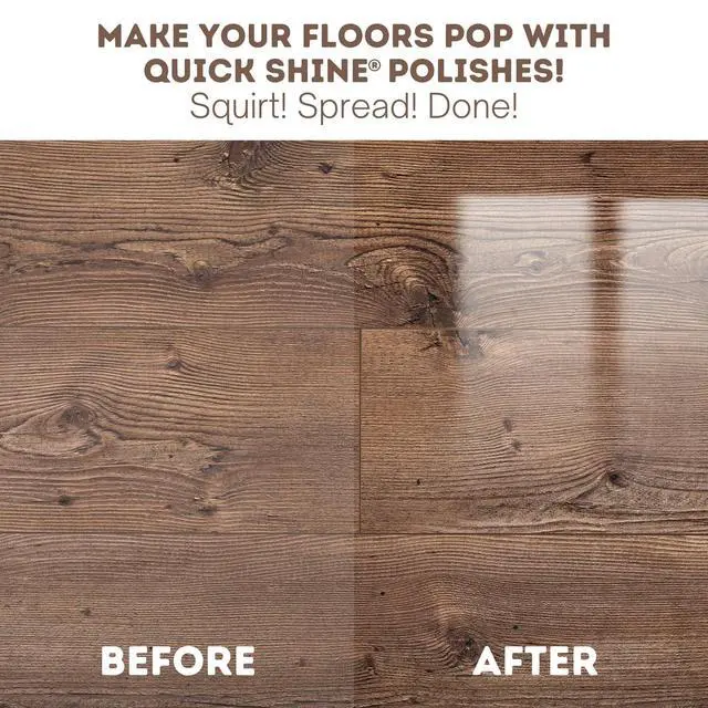 Alt view image 4 of 6 - Quick Shine Hardwood Floor Luster 27 oz Natural Looking Shine