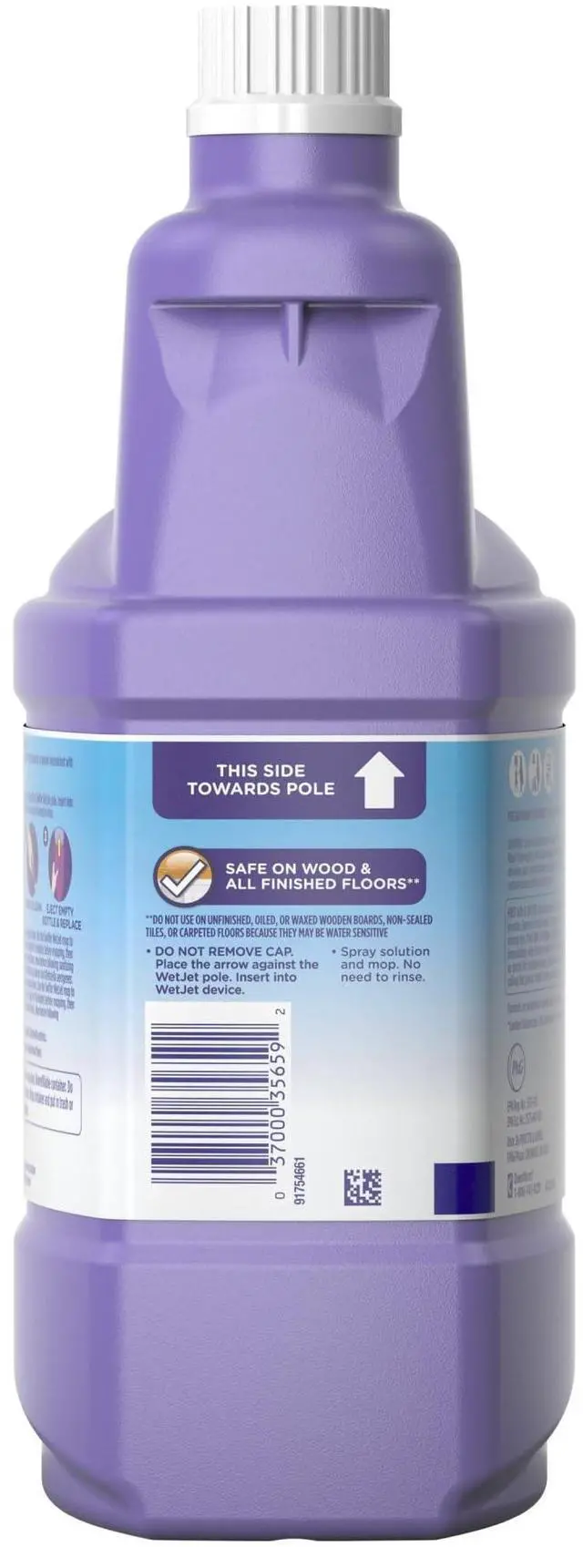 Alt view image 7 of 7 - Swiffer WetJet Antibacterial Solution Refill, 1.25L, Fresh Citrus, All Purpose Multi Surface Floor Cleaner