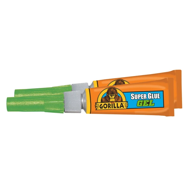 Alt view image 5 of 5 - Gorilla Clear Super Glue Gel 3g, 2 Count, Mini Tubes