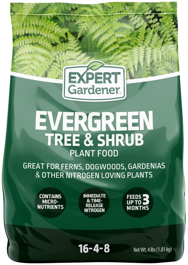 Main image of Expert Gardener 16-4-8 Evergreen Tree and Shrub Plant Food, 4 lb