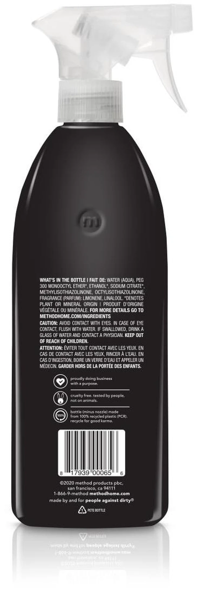 Alt view image 4 of 4 - Method Daily Granite Cleaner Spray, Apple Orchard, 28fl oz