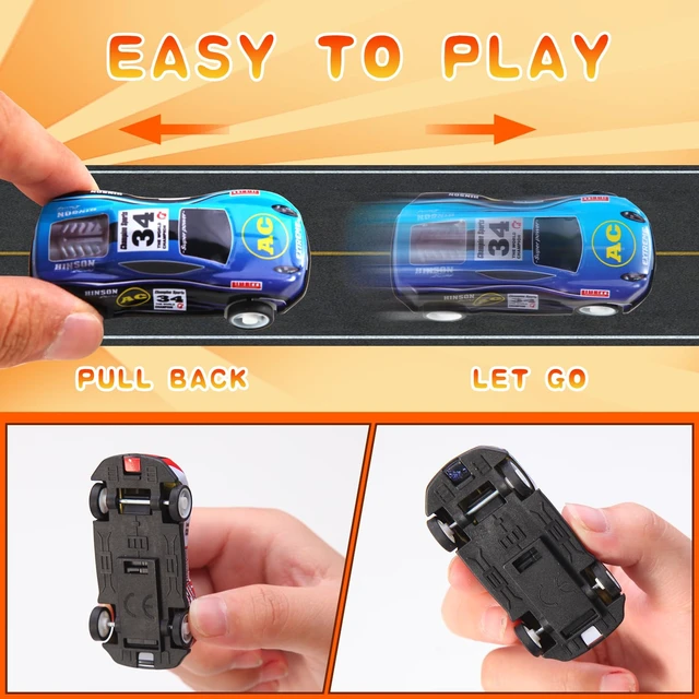 Alt view image 6 of 6 - Soi-Meme 30-Pack Pull Back Cars, Mini Vehicles, Party Favor, Classroom Treasure Box, Goodie Bag Stuffers, Pinata Fillers for Boys Girls Toddlers Birthday Party