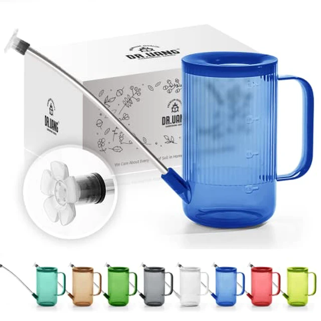 Alt view image 3 of 6 - Small Watering Can Indoor Plants with Long Spout (1L, Emerald)