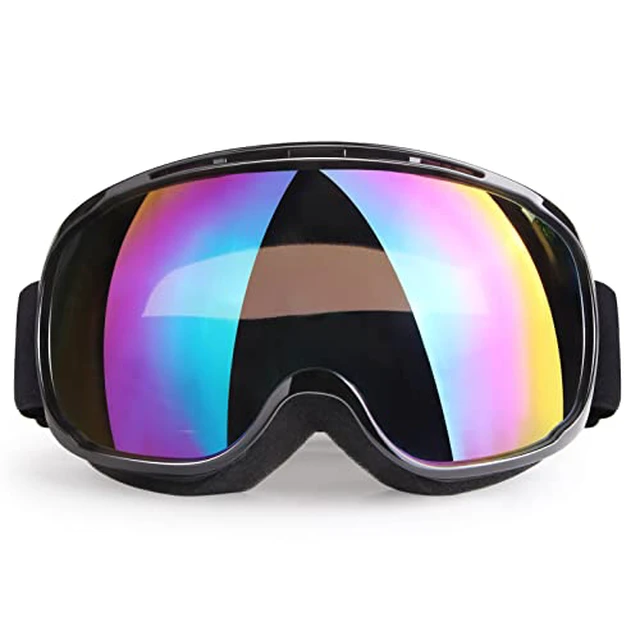 Alt view image 4 of 5 - Motorcycle Goggles Dirt Bike ATV Goggles (Black frame+Color lens)