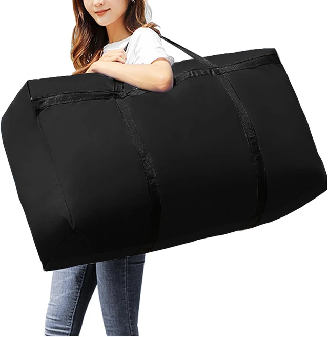 Alt view image 4 of 4 - WITERY 180L/47.5 Gallons Extra Large Storage Bags Jumbo Duffle Bag for Travel Moving Totes Boxes Heavy Duty Stronger Handles Zippers Reusable Storage Totes for Bassinet Clothes Blankets Dorms