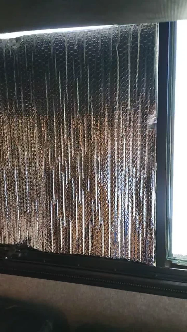 Alt view image 5 of 5 - Double Reflective Bubble Foil Insulation Foam, 23.6 in X 10 FT Aluminum Foil Thermal Insulation Radiant Barrier for Window, Garage Door, RV, Roof
