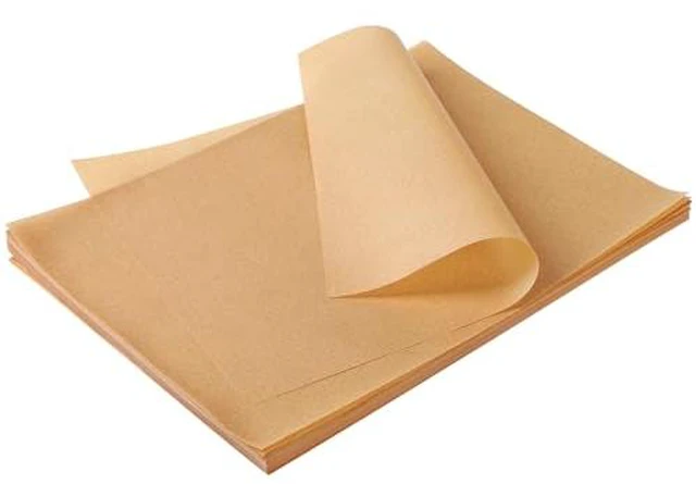 Alt view image 2 of 2 - 200 Pcs 9x13 Inches Unbleached Parchment Paper