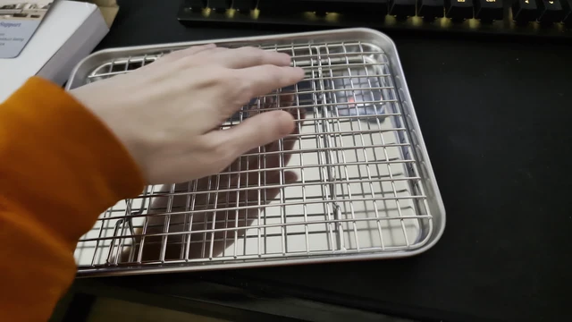 Alt view image 4 of 4 - P&P CHEF 10.4 Inch Toaster Oven Pan Tray with Wire Rack, 2 PCS