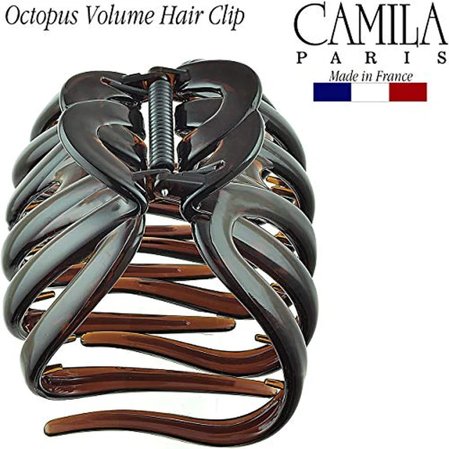 Alt view image 4 of 7 - AD718 2PK Octopus Hair Clips 3.75" Claw Clips for Thick Hair