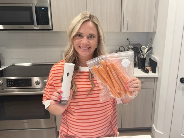Alt view image 5 of 5 - Reusable Vacuum Sealer Bags - BPA-Free, Leakproof Food Storage Bags for Sous Vide, Freezer & Meal Prep | Compatible with Most Vacuum Sealers (3 Size Bags 12 Pcs)