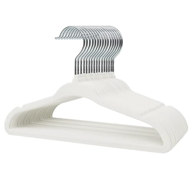 Alt view image 2 of 5 - Baby Velvet Hangers 11 16 Pack with Shoulder Notches