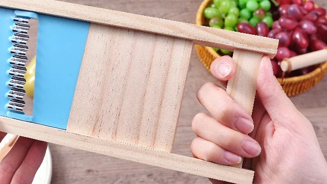 Alt view image 5 of 5 - 2 Pcs Wave Waffle Crinkle Cutter Set, Blue
