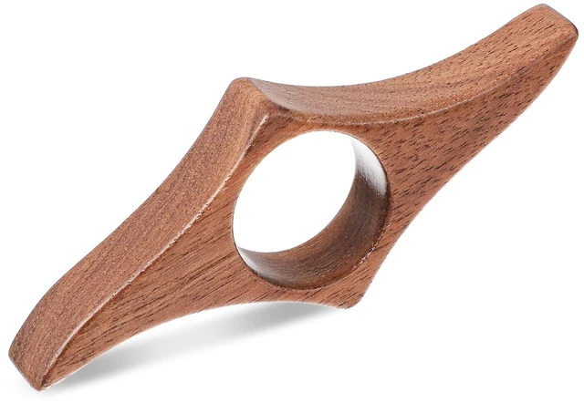 Main image of Thumb Book Page Holder, Handmade Natural Walnut Book Opener Holder, Reading Gifts for Books Lovers Readers Bookworm Reading Accessories, Medium - 0.87inch