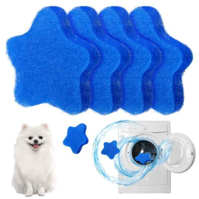 Alt view image 2 of 2 - 4PCS Dog Cat Hair Remover Reusable Pet Hair Catcher for Laundry