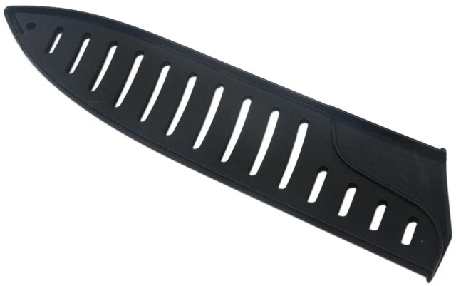 Main image of Knife Cover Sleeves, Safety Knives Cover Sleeves Universal Guard Blade Protector, Knife Sheath Portable for Kitchen(COLOR:Black)