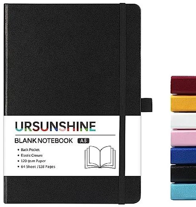 Alt view image 3 of 5 - Ruled Notebook/Journal - Classic Lined Journal/Notebook, 5.3" x 8.26"