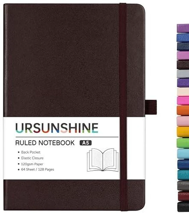 Alt view image 4 of 5 - Ruled Notebook/Journal - Classic Lined Journal/Notebook, 5.3" x 8.26"