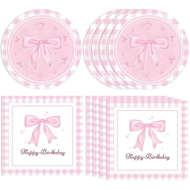 Alt view image 6 of 6 - 40 PCS Boho Baby Shower Decorations Bohemian Theme Disposable Tableware Set Gender Neutral Baby Shower Decorations Baby Paper Plates Napkins for Girl Boy