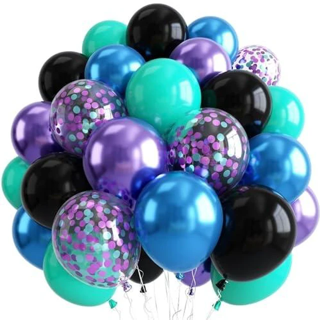 Alt view image 3 of 6 - Pastel Rainbow Party Balloons Assorted Colors, Pastel Light Purple Pink Yellow Green Latex Multicolor Balloons for Girl Colorful Candy Princess Ice Cream Birthday Bridal Baby Shower Party Decorations
