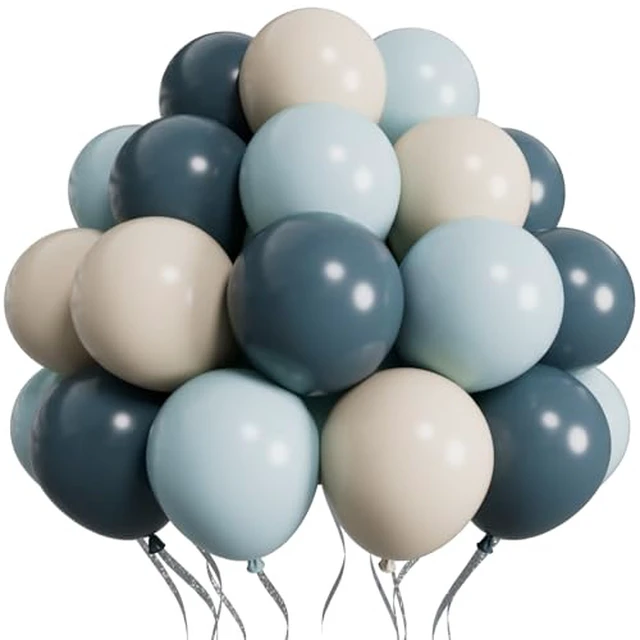 Alt view image 4 of 6 - SUWEN Sage Green Balloons and Confetti 60PCS Balloons Set