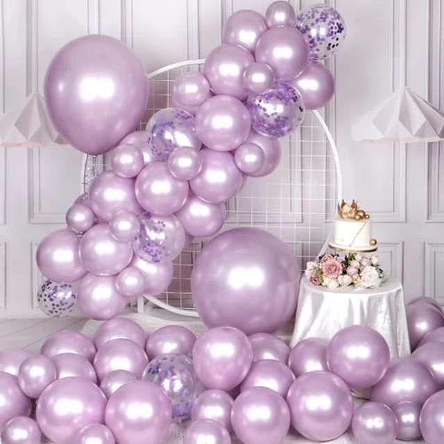 Alt view image 5 of 6 - SUWEN Sage Green Balloons and Confetti 60PCS Balloons Set