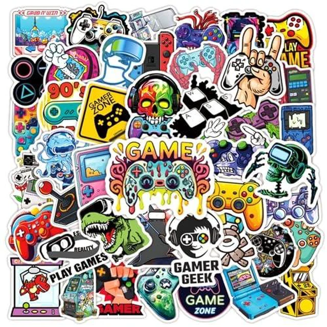 Alt view image 5 of 6 - 50PCS Super Car Stickers for Kids Teen, Racing Car Sticker, Color Waterproof Sports Car Decals, Cool Stickers Suitable for Water Bottles, Laptops, Skateboard,Helmet
