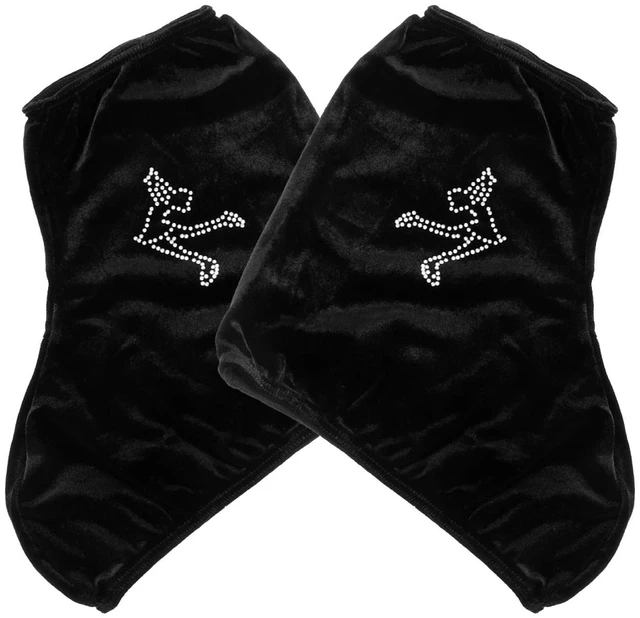 Main image of Elastic Skate Covers for Ice and Roller Skates Durable Polyester Skating Boot Protectors Washable Boot Covers for Kids and Adults Universal Fit