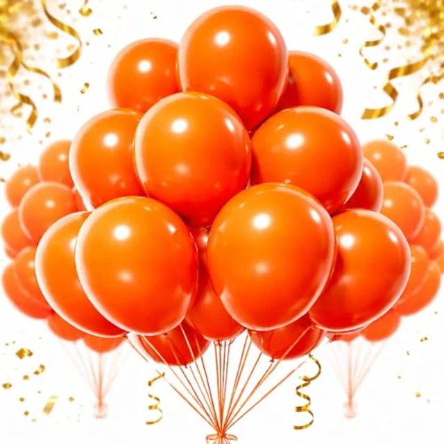 Alt view image 6 of 6 - Golden Confetti Latex Party Balloons 100 Pack, 12 Inch Helium Balloons with Gold Confetti Dots for Wedding Bridal Shower Birthday Celebration Decorations