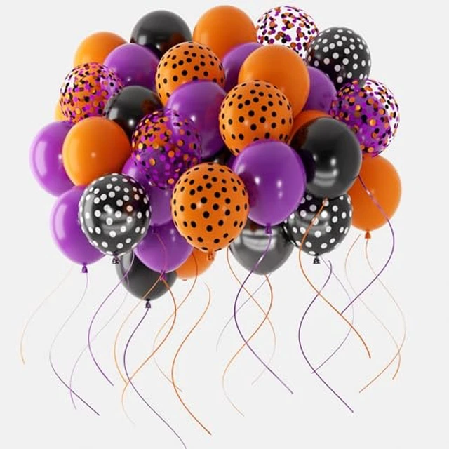 Alt view image 4 of 6 - 60 Pieces Pink Purple Balloons, 12 Inches Metallic Light Purple Balloon Confetti Balloons for Birthday, Wedding, Unisex Adults & Children Party Decorations