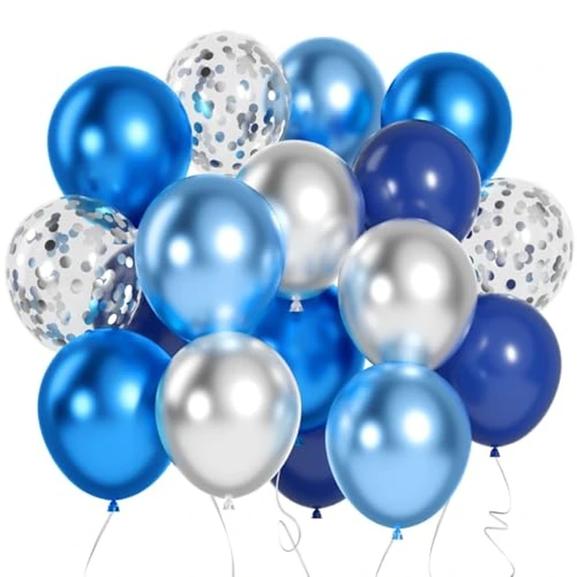 Alt view image 5 of 6 - 60 Pieces Pink Purple Balloons, 12 Inches Metallic Light Purple Balloon Confetti Balloons for Birthday, Wedding, Unisex Adults & Children Party Decorations