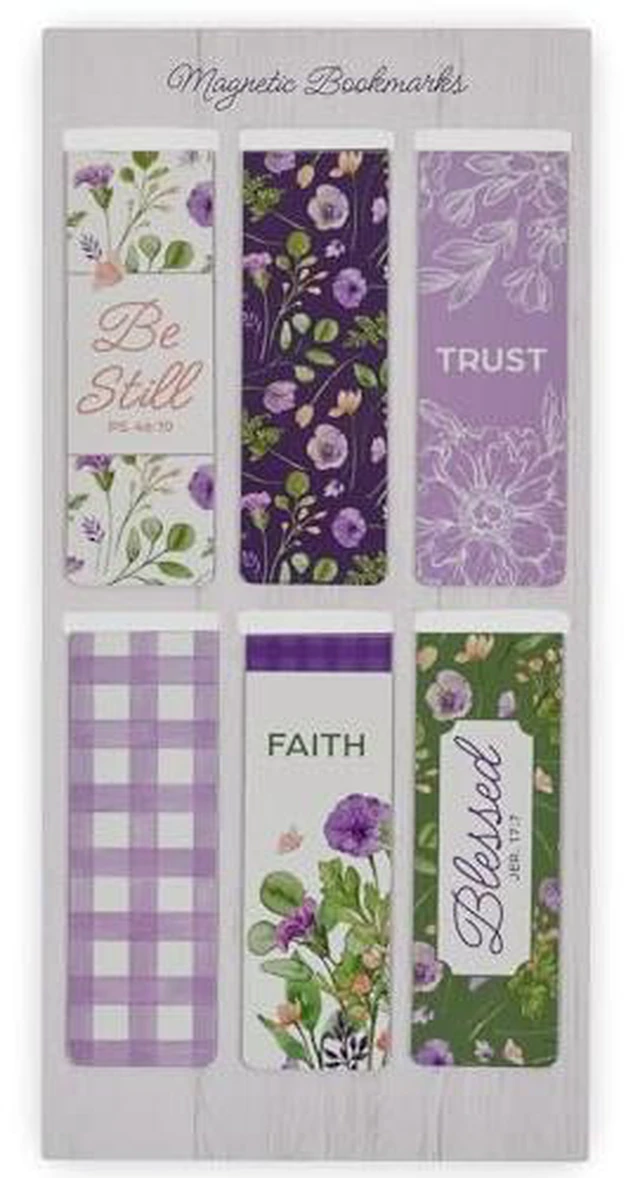 Alt view image 2 of 5 - Colorful Magnetic Scripture Bookmark Set for Women